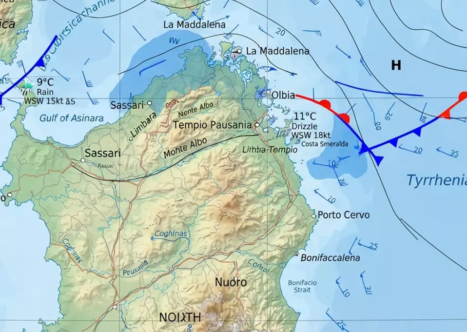 Carte sinottiche: il segreto per navigare in sicurezza durante una vacanza in barca a vela
